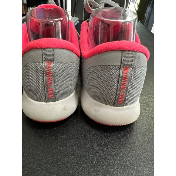 Nike Women's Flex Trainer 7 Gray/ Pink Running Shoes 898479-006 (Size US 7) - Picture 7 of 9
